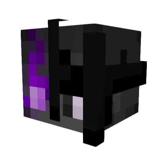 zebra71010 Minecraft avatar head, 3D render