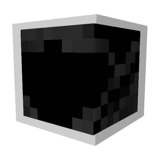 zebraknight Minecraft avatar head, 3D render