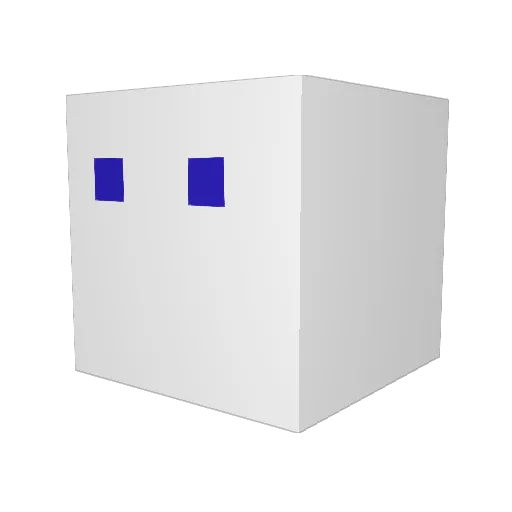 zebraman11 Minecraft avatar head, 3D render
