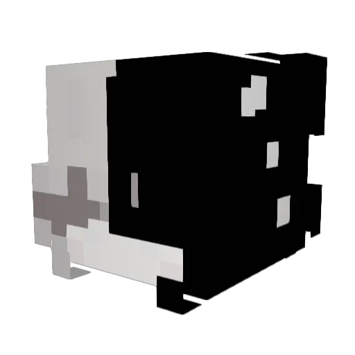 zecsito Minecraft avatar head, 3D render