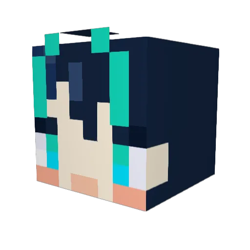 zedkm0717 Minecraft avatar head, 3D render