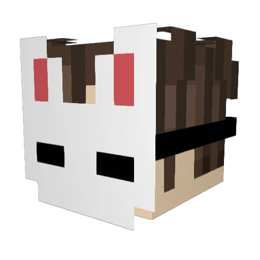 zeeeeeeeeeeeeed Minecraft avatar head, 3D render