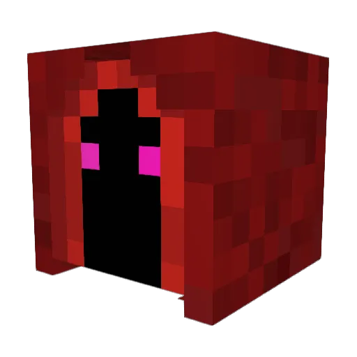 zeejb Minecraft avatar head, 3D render