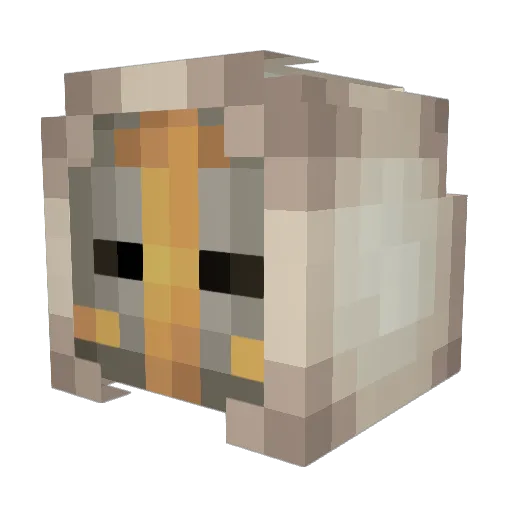 zeekeri Minecraft avatar head, 3D render