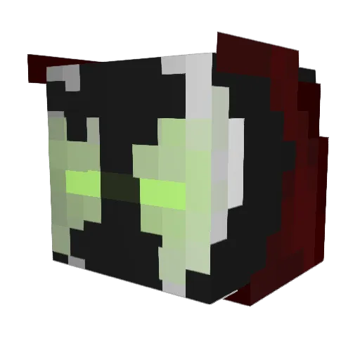 zeepzorp72 Minecraft avatar head, 3D render
