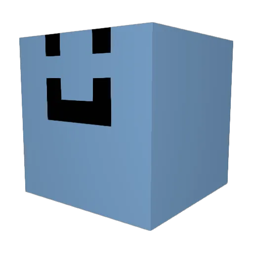 zefno5944 Minecraft avatar head, 3D render