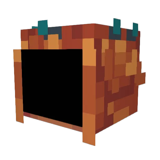 zegect Minecraft avatar head, 3D render