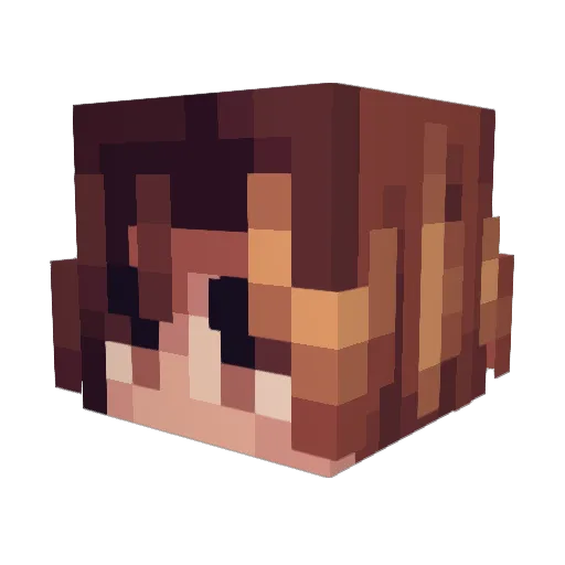 zeke0_0 Minecraft avatar head, 3D render