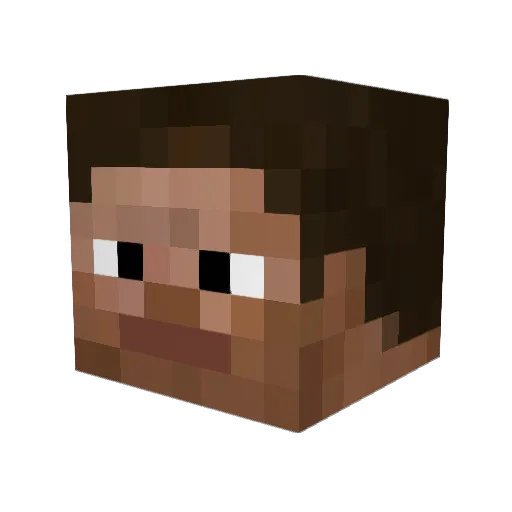 zekec10 Minecraft avatar head, 3D render