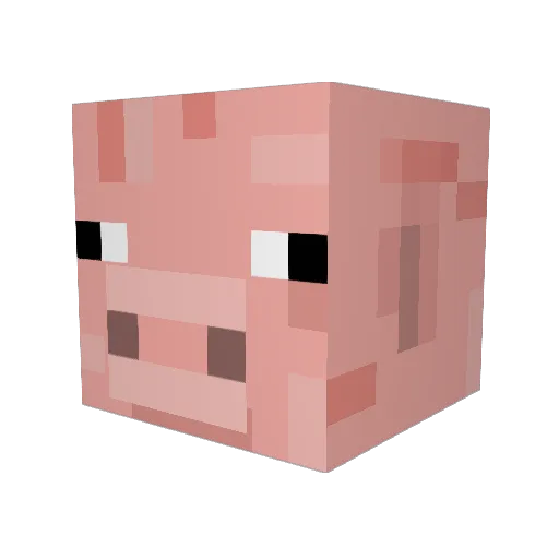 zekeiscool Minecraft avatar head, 3D render