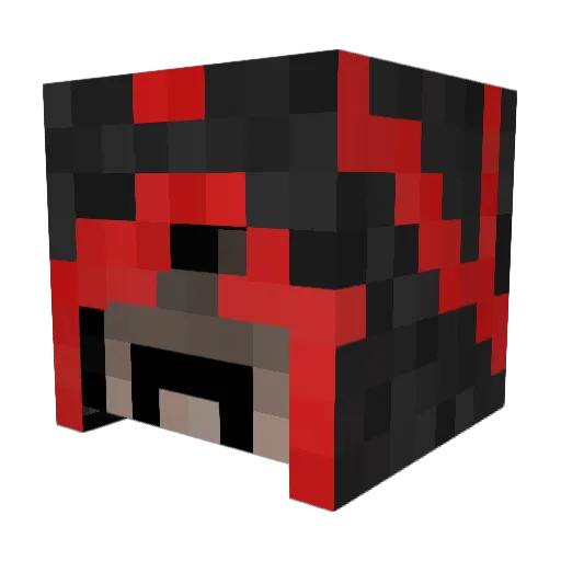 zekex15 Minecraft avatar head, 3D render