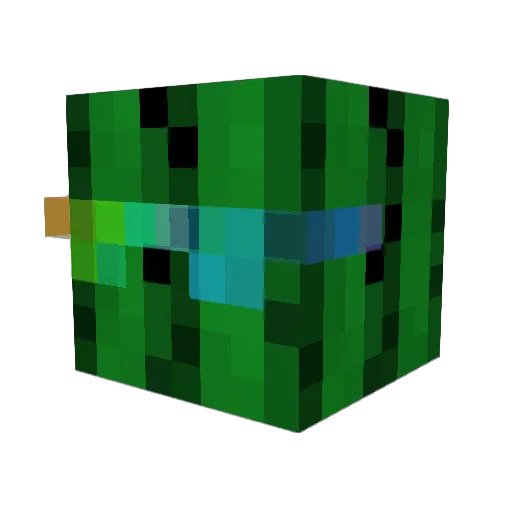 zekk051 Minecraft avatar head, 3D render
