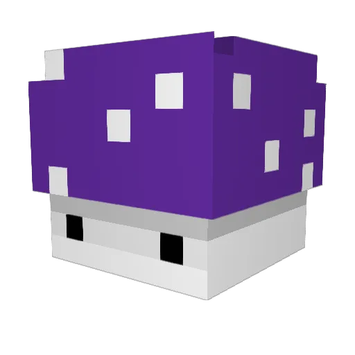 zekyau Minecraft avatar head, 3D render