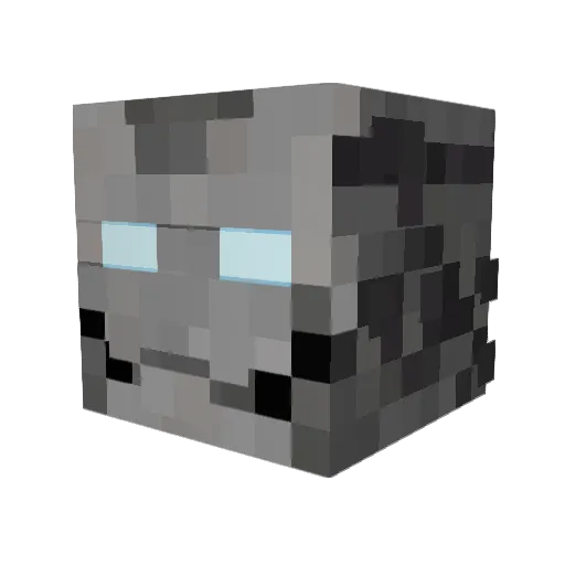 zelak001 Minecraft avatar head, 3D render