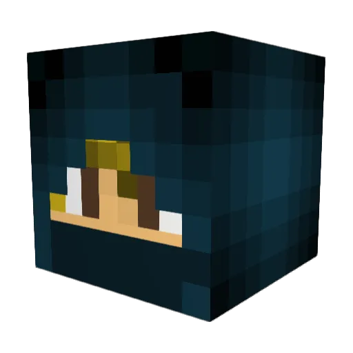 zelda003 Minecraft avatar head, 3D render