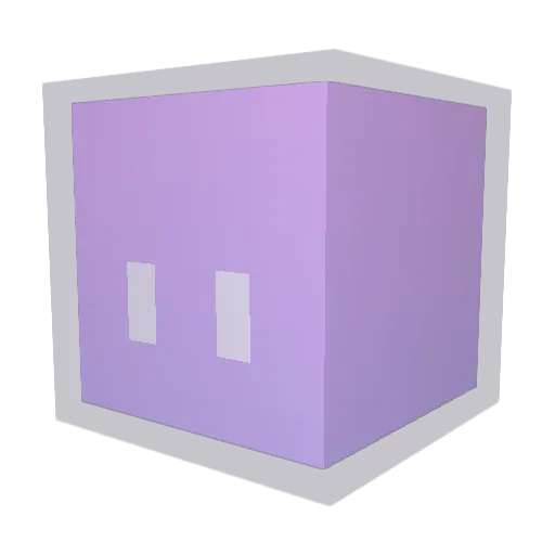 zelee08 Minecraft avatar head, 3D render