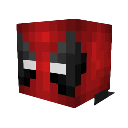 zelos667 Minecraft avatar head, 3D render