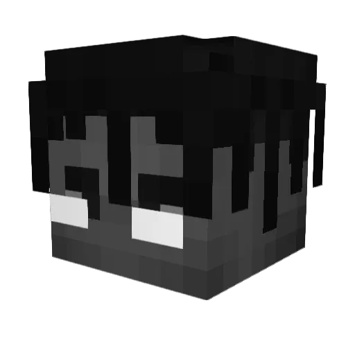 zemm4 Minecraft avatar head, 3D render
