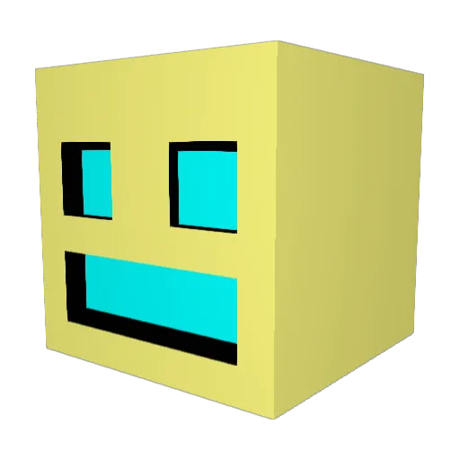 zemn_ Minecraft avatar head, 3D render