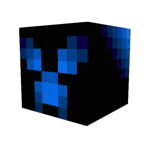 zenbee Minecraft avatar head, 3D render