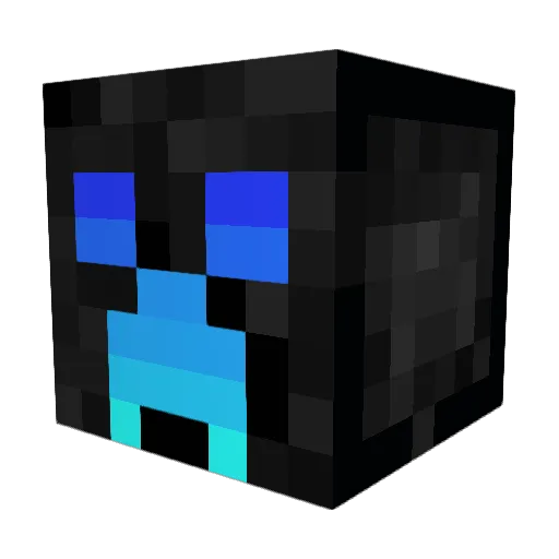 zencap Minecraft avatar head, 3D render