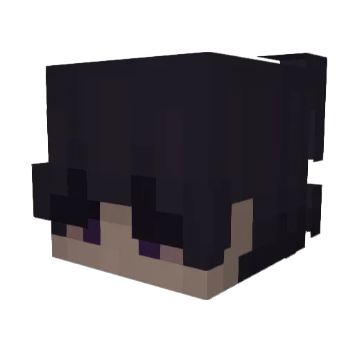 zencienes Minecraft avatar head, 3D render