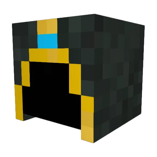 zendaxx Minecraft avatar head, 3D render