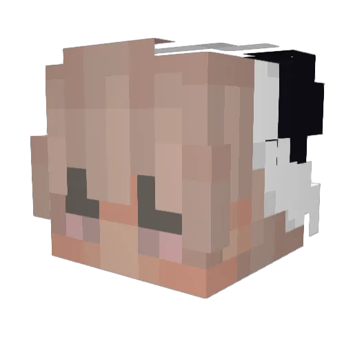 zendr0x Minecraft avatar head, 3D render