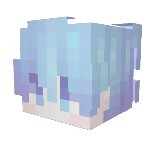 zenik101 Minecraft avatar head, 3D render