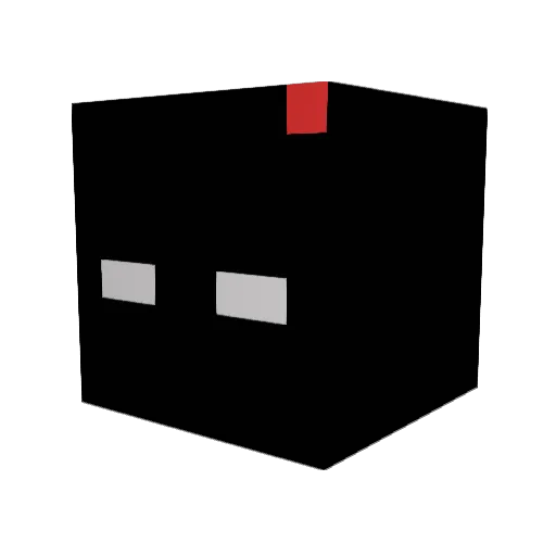 zenkoololoo Minecraft avatar head, 3D render
