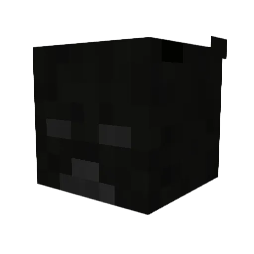 zennish Minecraft avatar head, 3D render