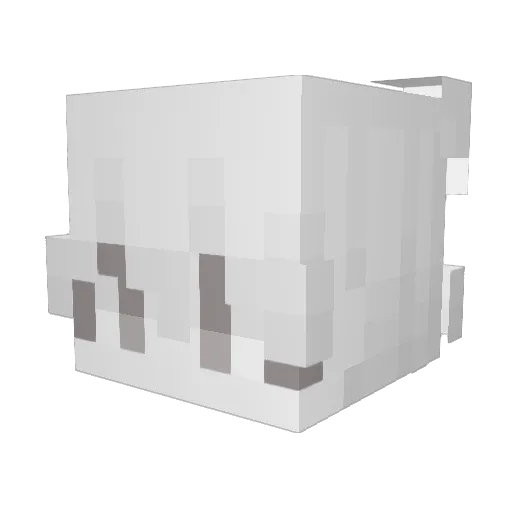 zennunnn Minecraft avatar head, 3D render