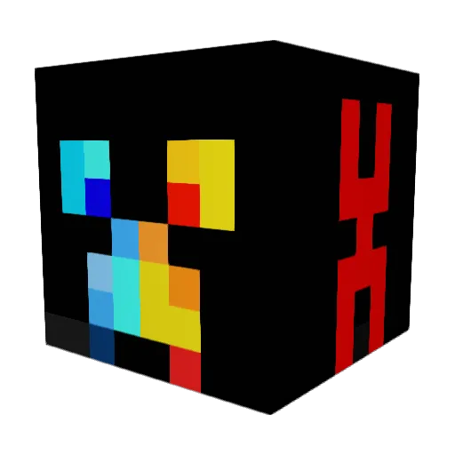 zeno2223 Minecraft avatar head, 3D render