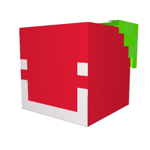 zeno82 Minecraft avatar head, 3D render