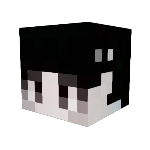 zenof Minecraft avatar head, 3D render