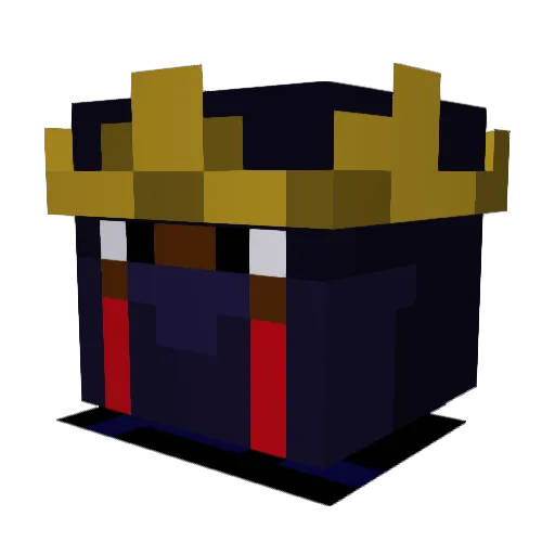 zenozeen Minecraft avatar head, 3D render