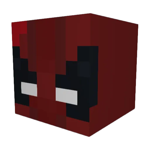 zenpai96 Minecraft avatar head, 3D render
