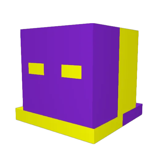 zentavix Minecraft avatar head, 3D render