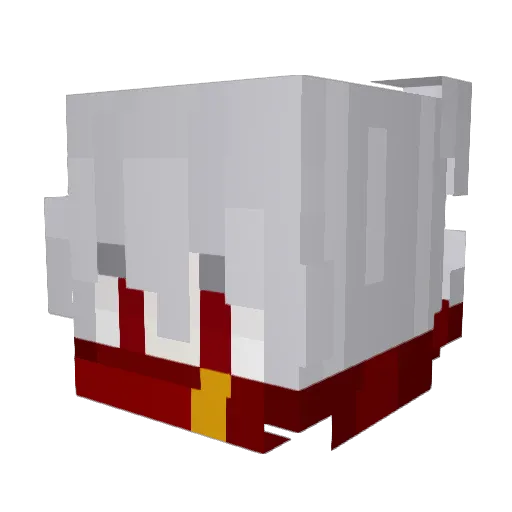 zenthr1um Minecraft avatar head, 3D render