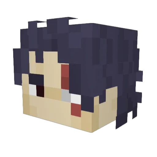 zentyyy228 Minecraft avatar head, 3D render