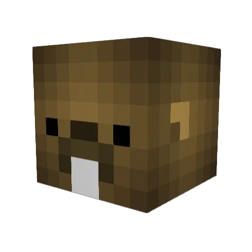 zenurion Minecraft avatar head, 3D render