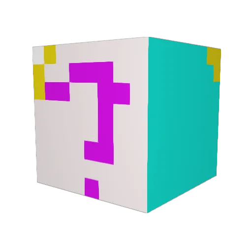zenzen11 Minecraft avatar head, 3D render