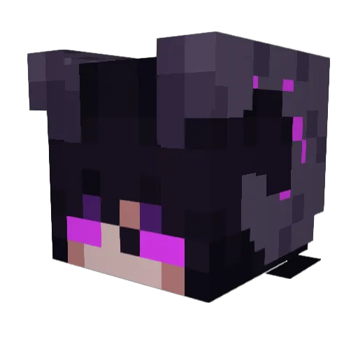 zeph_mp3 Minecraft avatar head, 3D render