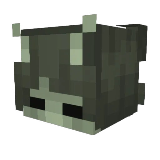 zer01233 Minecraft avatar head, 3D render