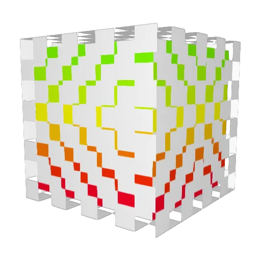zerka64 Minecraft avatar head, 3D render