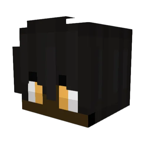 zero1243 Minecraft avatar head, 3D render