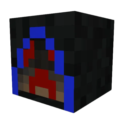 zero13480 Minecraft avatar head, 3D render