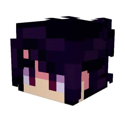 zeroSuitSandwich Minecraft avatar head, 3D render