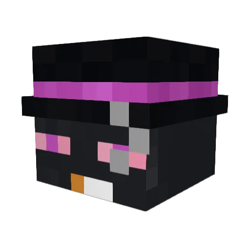 zero_37 Minecraft avatar head, 3D render
