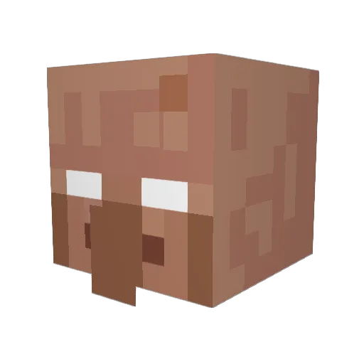 zeroclout420 Minecraft avatar head, 3D render